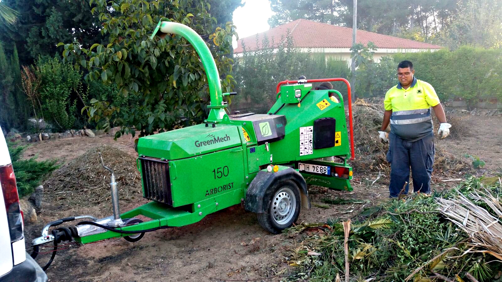 Reprenen el servei municipal de trituració de restes agrícoles El Periòdic d'Ontinyent - Noticies a Ontinyent
