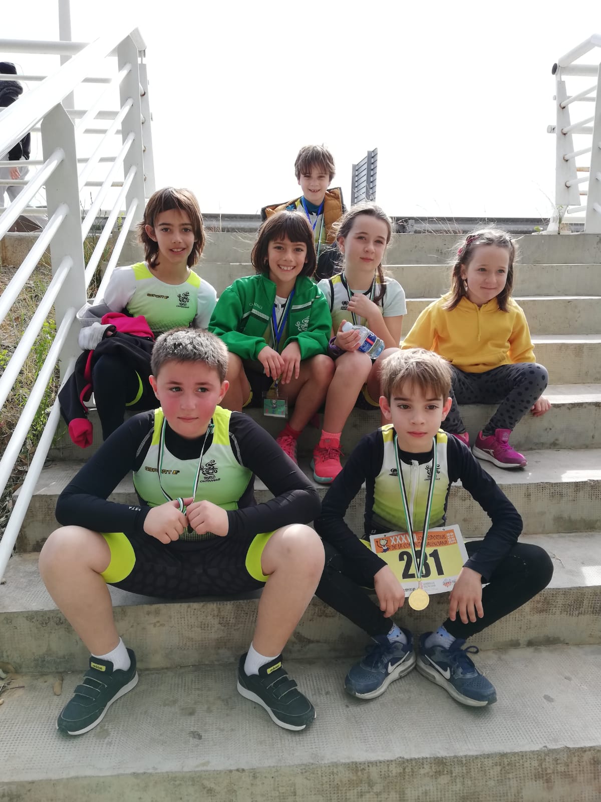 El triatletes del Club Triatló Ontinyent van gaudir d'allò més al Duatló Escolar de Carlet El Periòdic d'Ontinyent - Noticies a Ontinyent