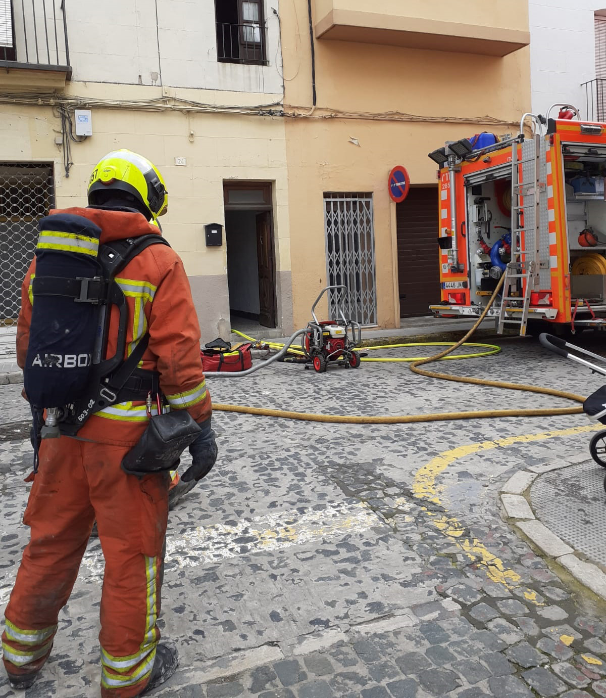 Incendi a una casa del carrer Sant Josep El Periòdic d'Ontinyent - Noticies a Ontinyent