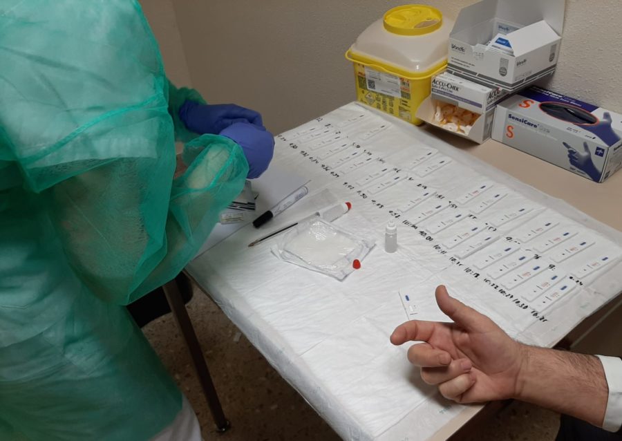 Comencen a fer-se els tests de coronavirus al personal sanitari El Periòdic d'Ontinyent - Noticies a Ontinyent
