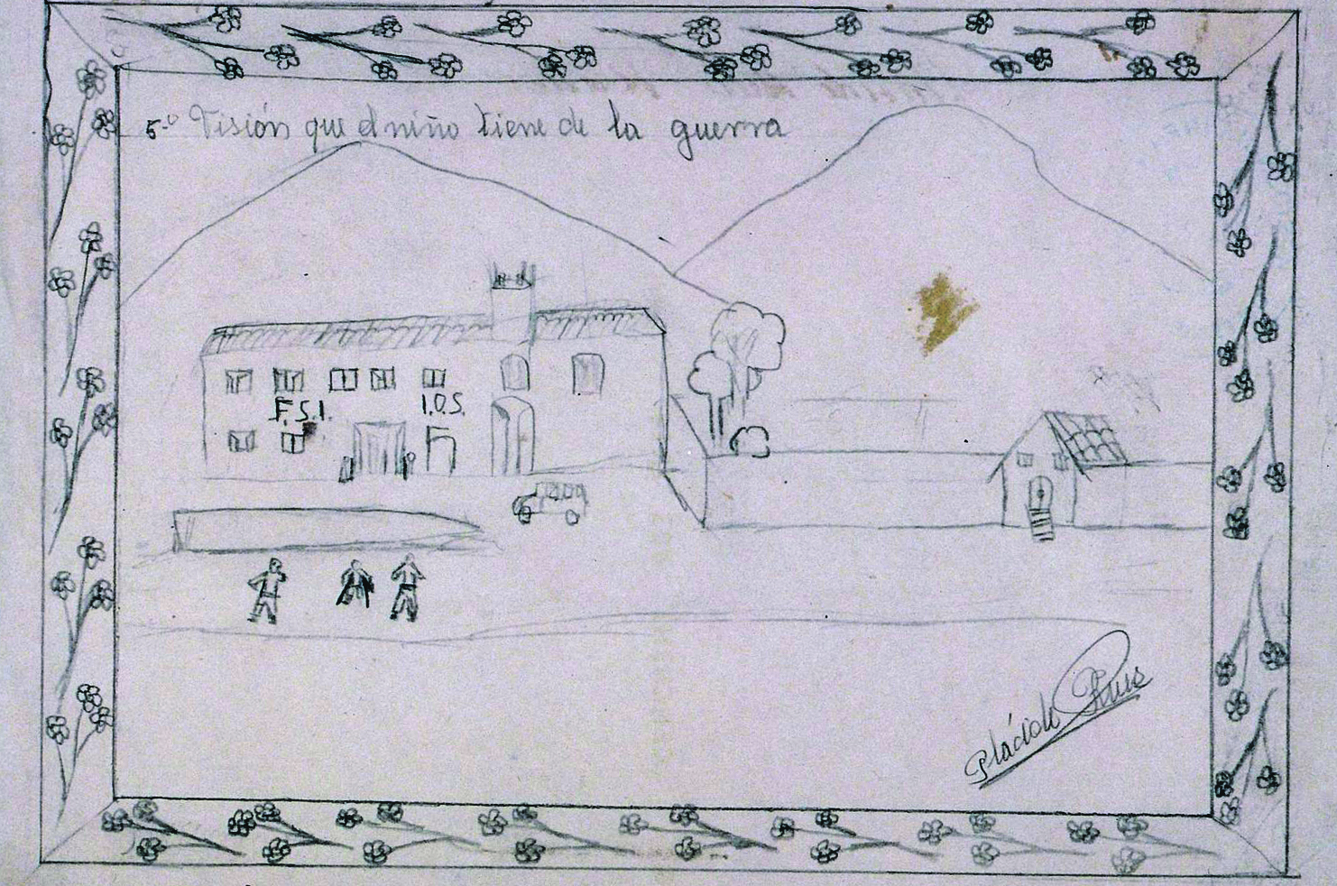 Els dibuixos dels xiquets de la guerra civil, testimoni fidel de la història El Periòdic d'Ontinyent - Noticies a Ontinyent