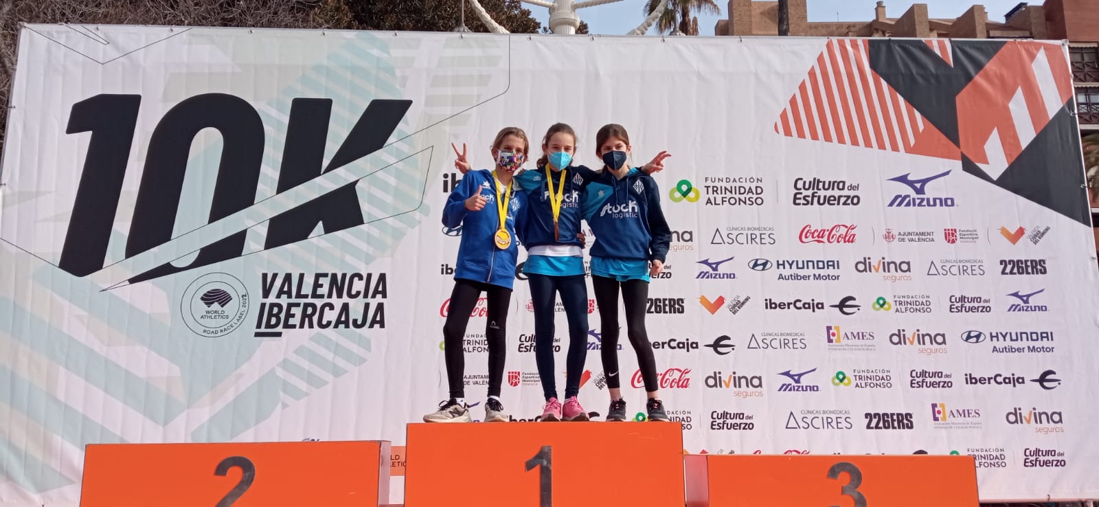 Les atletes Isabel Cháfer i Núria Gómez, primera i segona en les proves infantils del 10k de València El Periòdic d'Ontinyent - Noticies a Ontinyent
