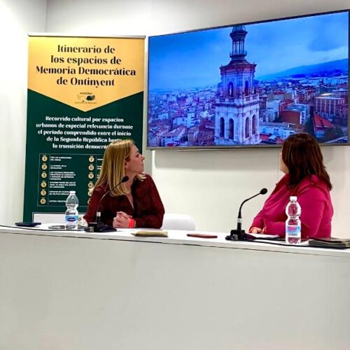 Ontinyent presenta a Madrid l’itinerari de la memòria democràtica com a reclam turístic