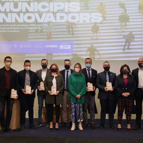 Ontinyent rep a València el reconeixement de ‘Municipi Innovador’ junt amb altres 5 localitats