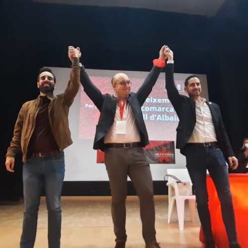 Fede Vidal, secretario general del PSPV-PSOE de la Vall d'Albaida
