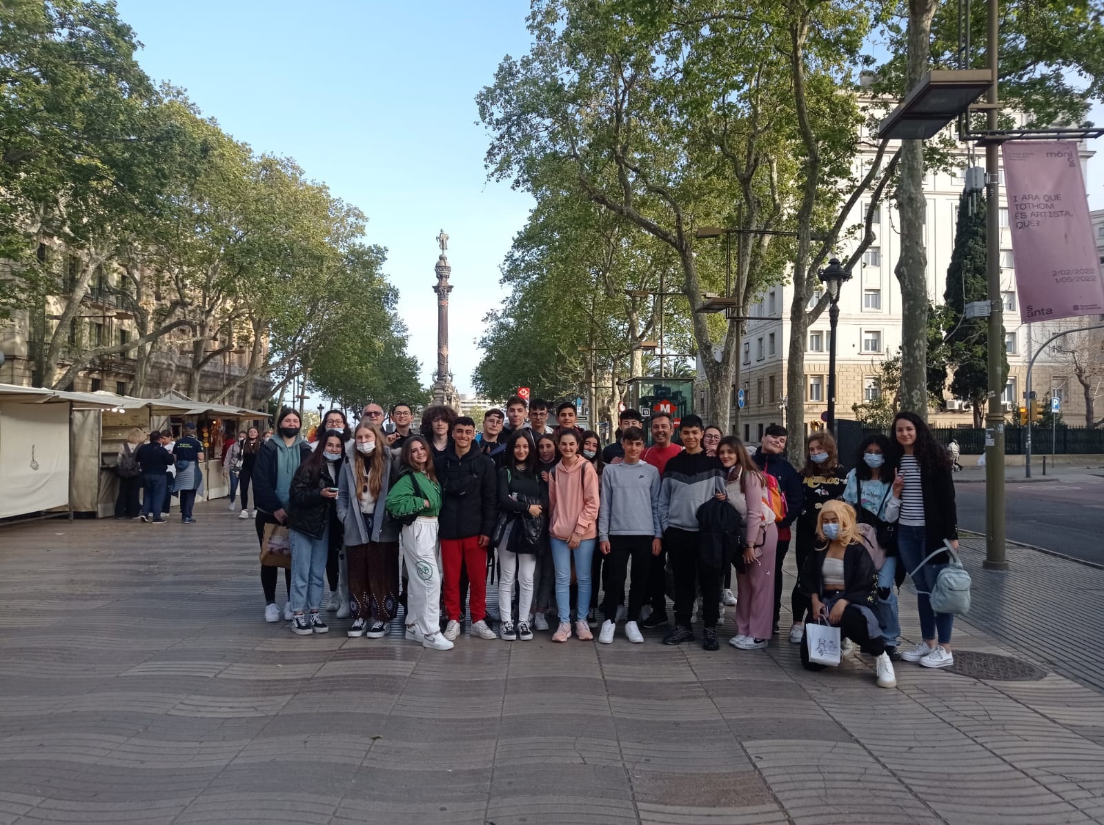 L'alumnat de la Milagrosa descobreix la Barcelona més turística El Periòdic d'Ontinyent - Noticies a Ontinyent
