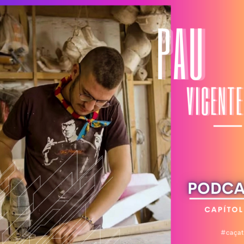 ‘Caçatalents’: Pau Vicente, l’art de convertir un esbós en un ninot faller