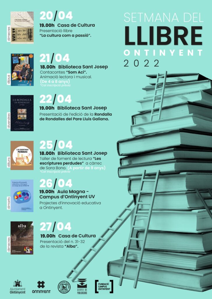 La 'Semana del Libro' contará con 4 presentaciones y 2 actividades infantiles El Periódico de Ontinyent - Noticias en Ontinyent