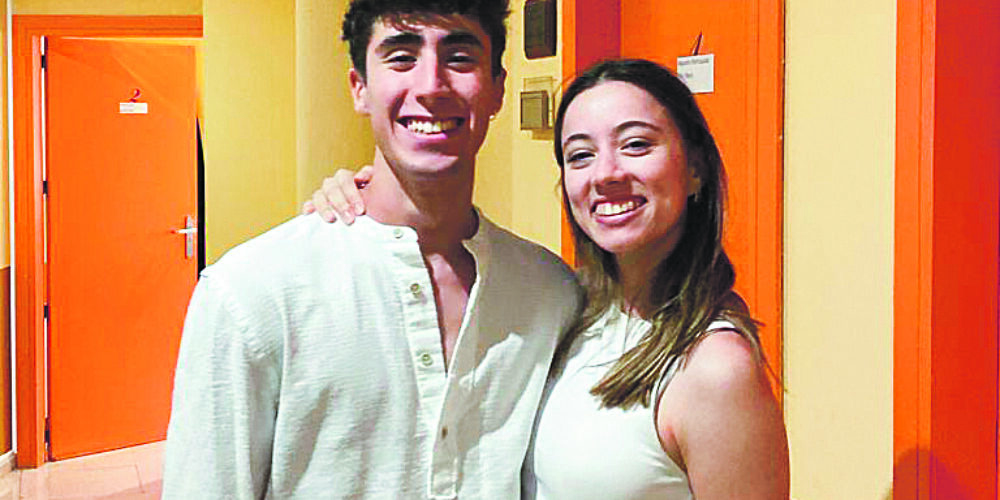 Marc Perigüell i Patrícia Insa, brillen al concurs de dansa de Castelló