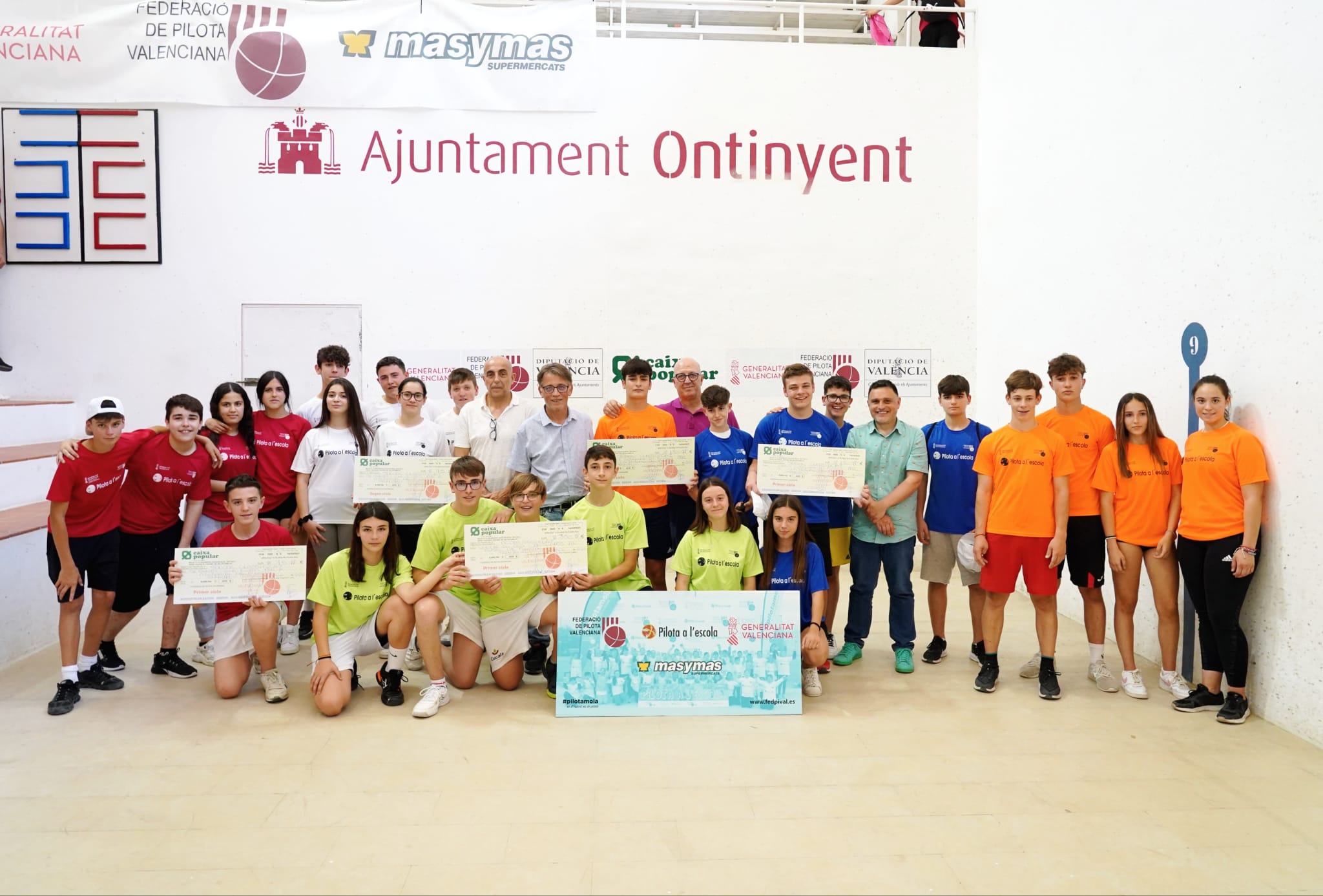 Ontinyent congrega a 160 alumnos de toda la Comunidad en la final de 'Pilota Escuela' El Periódico de Ontinyent - Noticias en Ontinyent