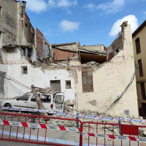 El Ayuntamiento quiere expropiar y derribar casas en la Villa para evitar nuevas caídas