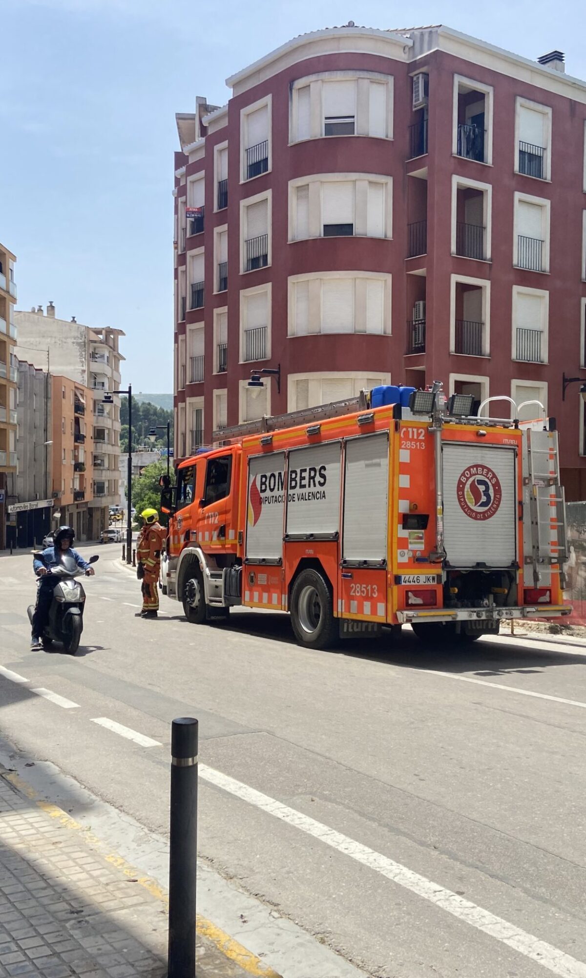 Una fuga de gas al carrer Sant Antoni alerta als residents