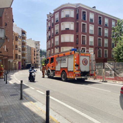 Una fuga de gas al carrer Sant Antoni alerta als residents