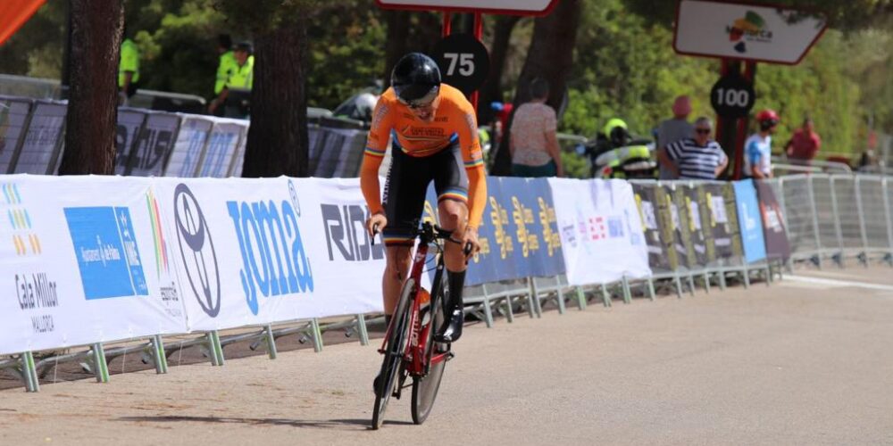 El ontinyentí Jordi Gandia, 1º de la Comunidad Valenciana en el Campeonato de España 2022 de Ciclismo