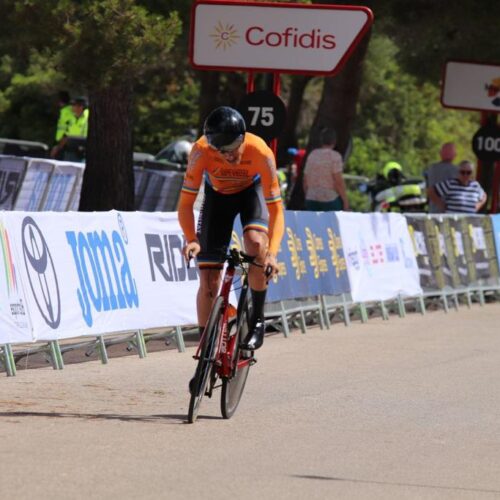El ontinyentí Jordi Gandia, 1º de la Comunidad Valenciana en el Campeonato de España 2022 de Ciclismo