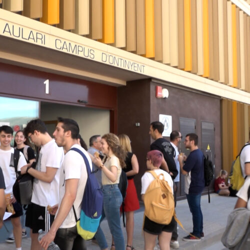 340 estudiants s’examinen a Ontinyent de les proves d’accés a la Universitat