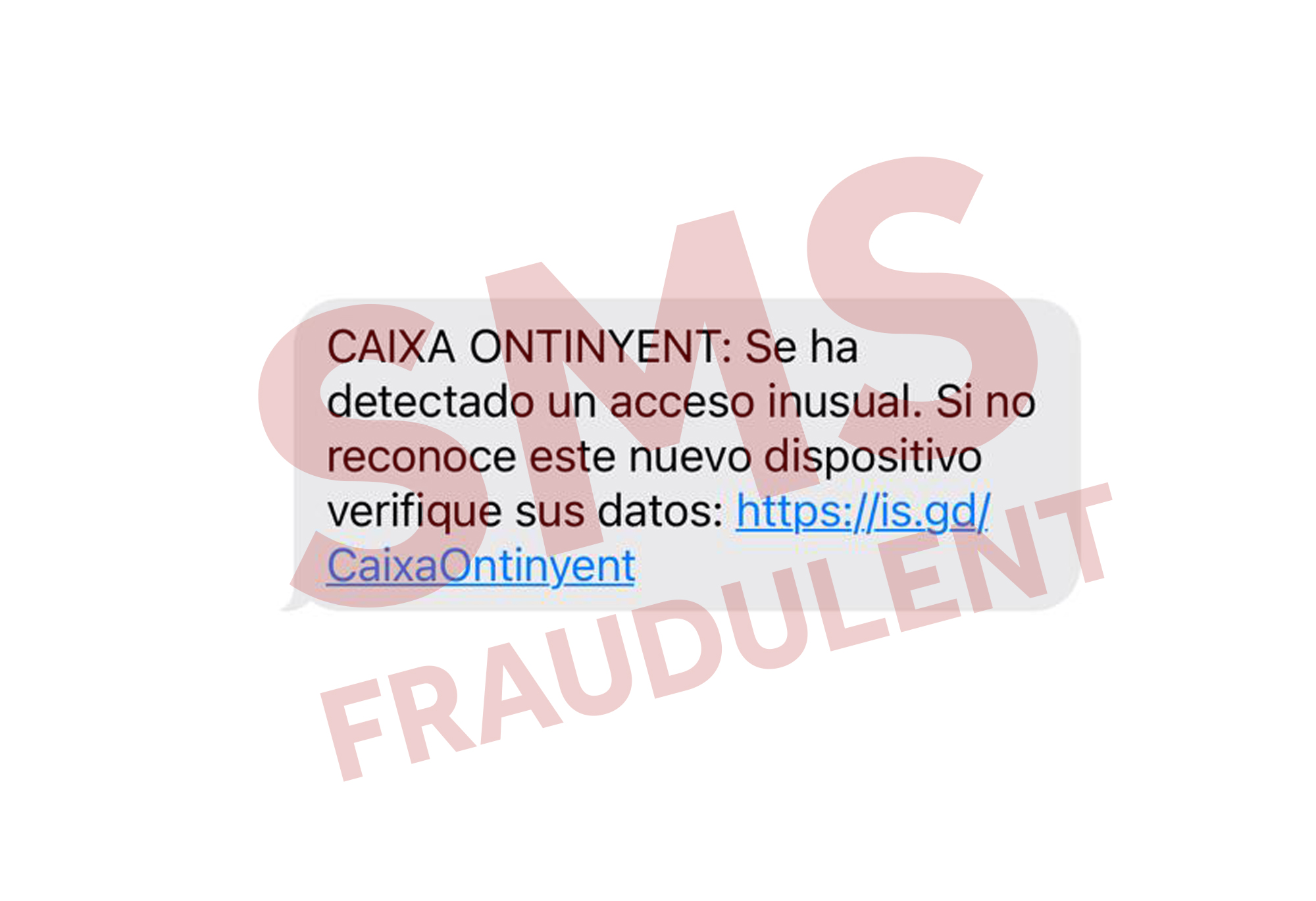 Aviso de Caixa Ontinyent: nuevo fraude masivo a través de SMS El Periódico de Ontinyent - Noticias en Ontinyent