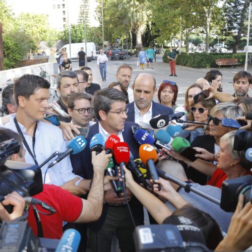 Rodríguez a l’entrada del judici: “Arriba el moment de tractar de fer justícia”