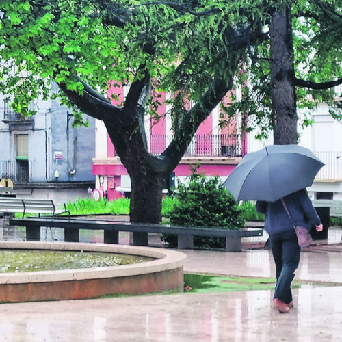 El segon any més plujós de la història d’Ontinyent