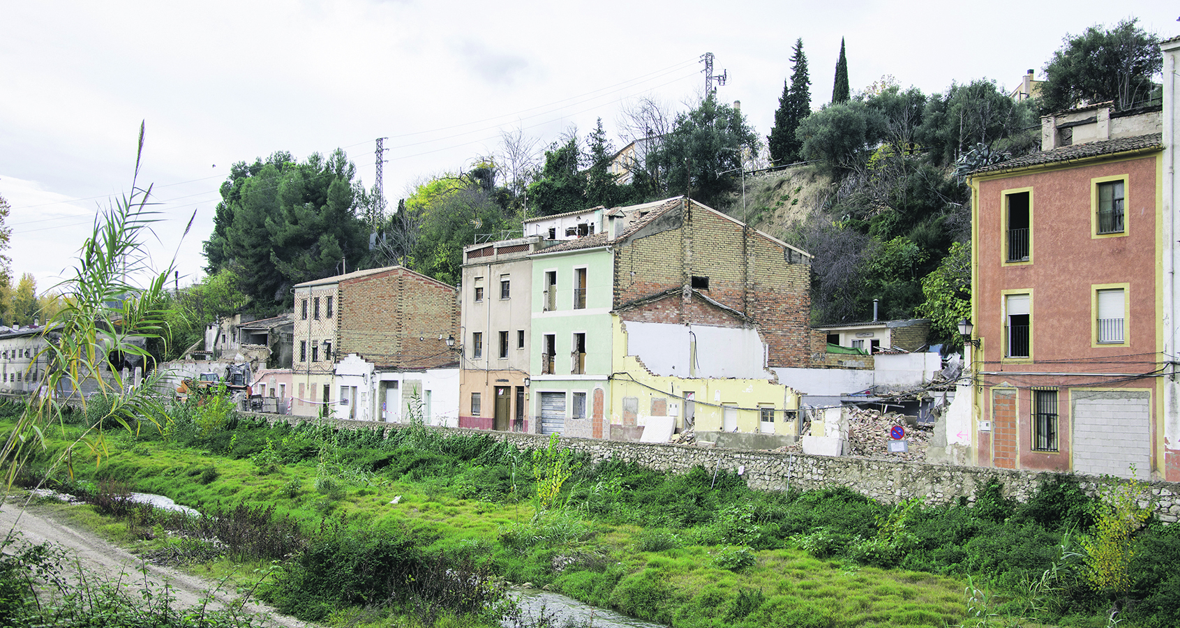 S’expropien les 4 últimes cases de la Cantereria per al parc fluvial El Periòdic d'Ontinyent - Noticies a Ontinyent