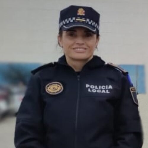 Inés del Río, primera dona oficial de la Policia Local