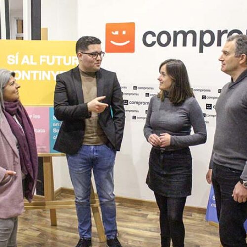 Aquesta és la capçalera de la llista municipal de Compromís per Ontinyent