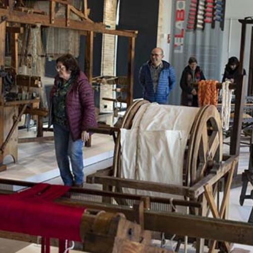 El Museu del Tèxtil de la CV a Ontinyent supera les 3.000 visites al seu primer trimestre d’activitat