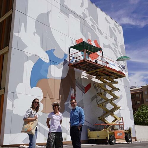 Ontinyent estrenará este sábado 2 nuevos grandes murales urbanos dentro de la II Edición de “MurArt”