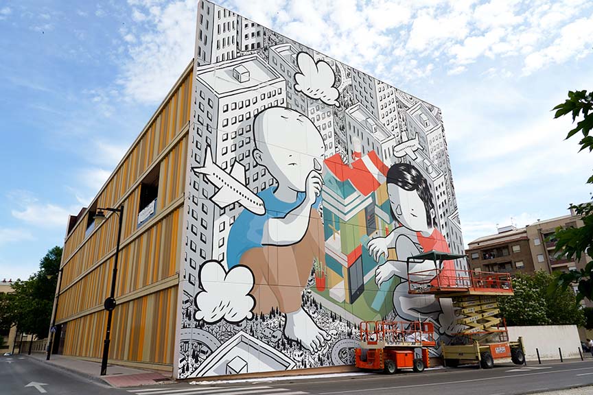 Ontinyent torna a ser epicentre de l'art urbà amb la II Edició de "MurArt" El Periòdic d'Ontinyent - Noticies a Ontinyent