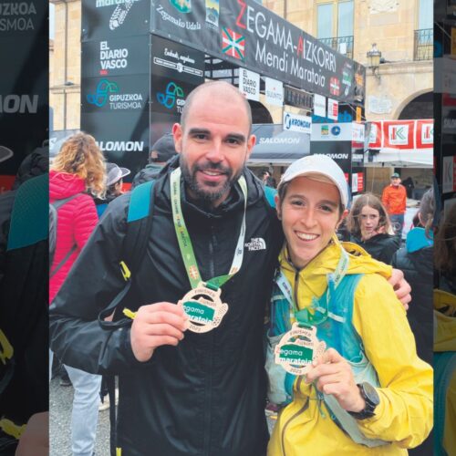 Eva Gil y Salva Mora participan en uno de los maratones más importantes de Europa