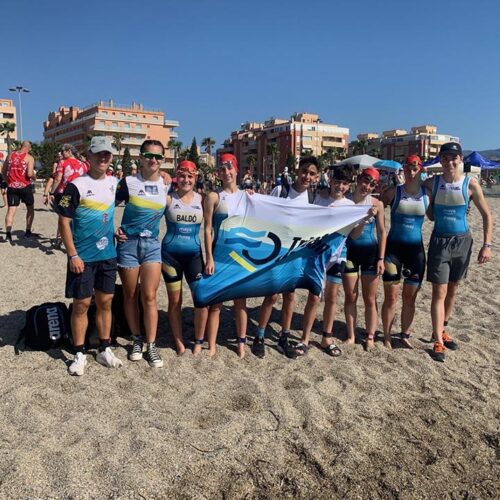 13 esportistes del Triatló Ontinyent estan presents als Campionats d’Espanya de Roquetas de Mar