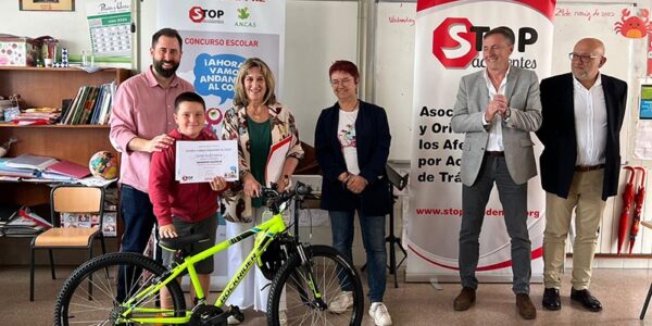 L’alumne del Col·legi la Concepción José Ruiz, guanya un dels premis de “Stop Accidents” a la Comunitat Valenciana