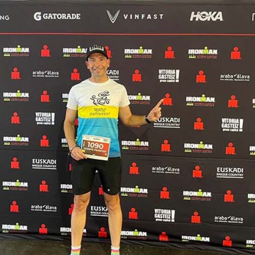 Vicente Granero suma su 31º IronMan con el Vitoria-Gasteiz