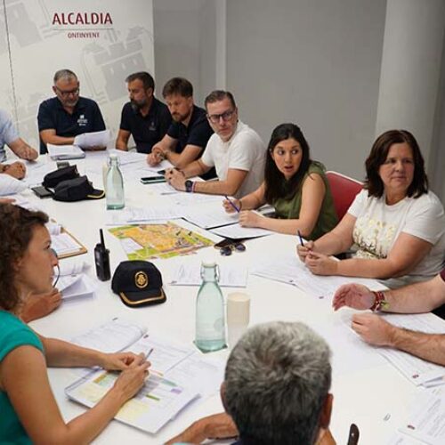 Ontinyent avança en la preparació del dispositiu especial per a les festes de Moros i Cristians