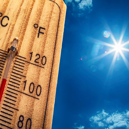 Lo peor de la nueva ola de calor llega para la Entrada