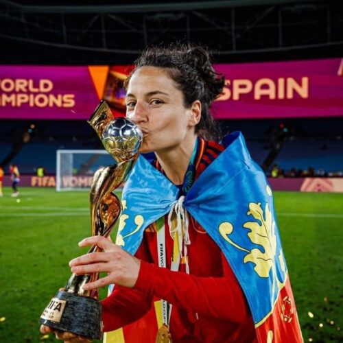 L’aielonera Ivana Andrés capitaneja a la selecció i és campiona del món