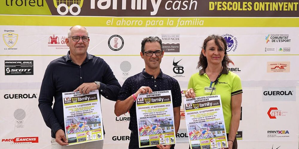 El VI Trofeo Family Cash de ciclismo reunirá en Ontinyent a más de 200 jóvenes ciclistas de toda la provincia