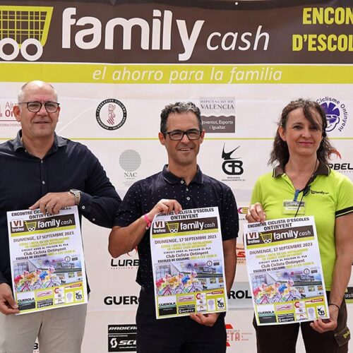 El VI Trofeu Family Cash de ciclisme reunirà a Ontinyent més de 200 joves ciclistes de tota la província
