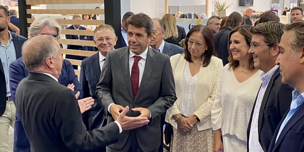 Carlos Mazón inaugura la Fira Textilhogar