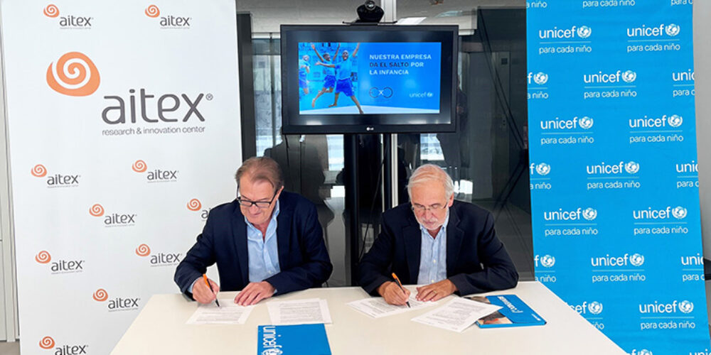 AITEX, primera empresa de la Comunidad Valenciana en formar parte del programa 'Empresas por el cambio' de UNICEF
