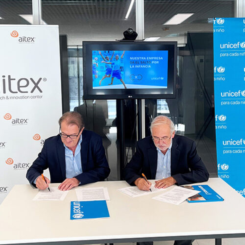 AITEX, primera empresa de la Comunidad Valenciana en formar parte del programa 'Empresas por el cambio' de UNICEF