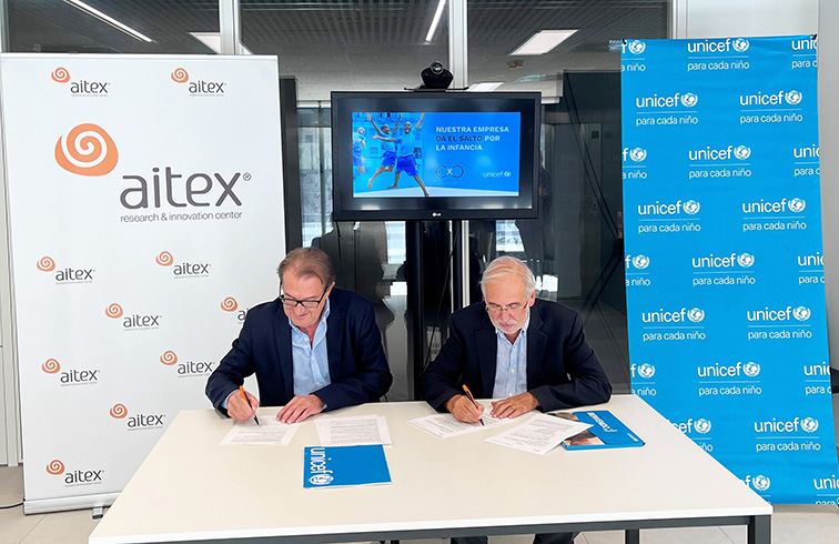 AITEX, primera empresa de la Comunidad Valenciana en formar parte del programa 'Empresas por el cambio' de UNICEF El Periódico de Ontinyent - Noticias en Ontinyent