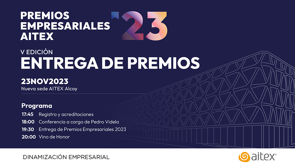 Los Premios Empresariales AITEX 2023 baten récord de participación con 122 empresas inscritas El Periódico de Ontinyent - Noticias en Ontinyent