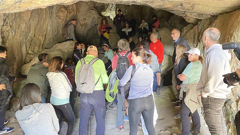 Excursió dels llumeners de Sant Esteve a la Cova de l’Avern El Periòdic d'Ontinyent - Noticies a Ontinyent
