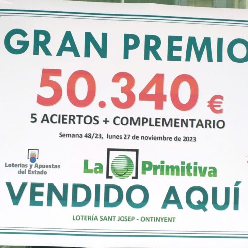 La Primitiva cau a Ontinyent