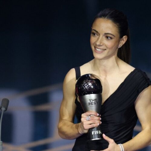Aitana Bonmatí guanya ‘The Best’ i és la nova reina del futbol