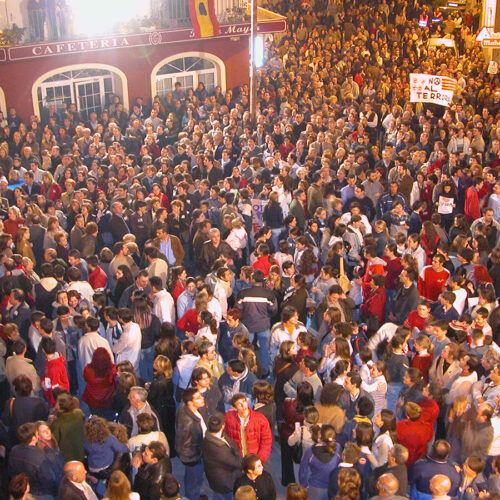 Va ser la manifestació més gran en la història d’Ontinyent