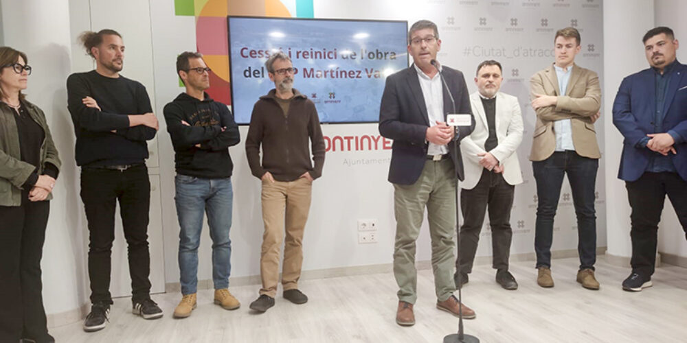 Reinicien les obres del CEIP Martínez Valls