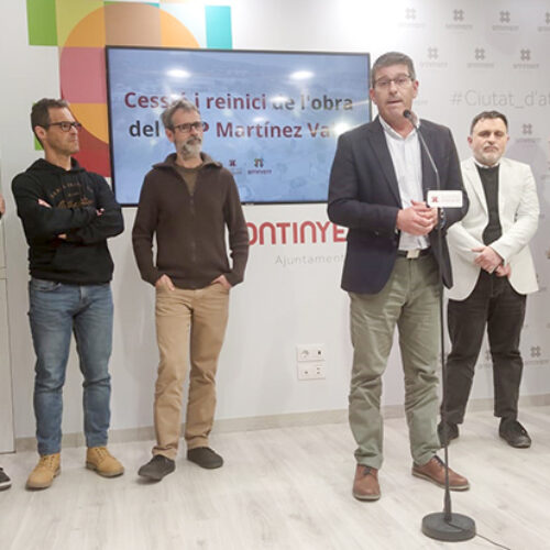 Reinician las obras del CEIP Martínez Valls
