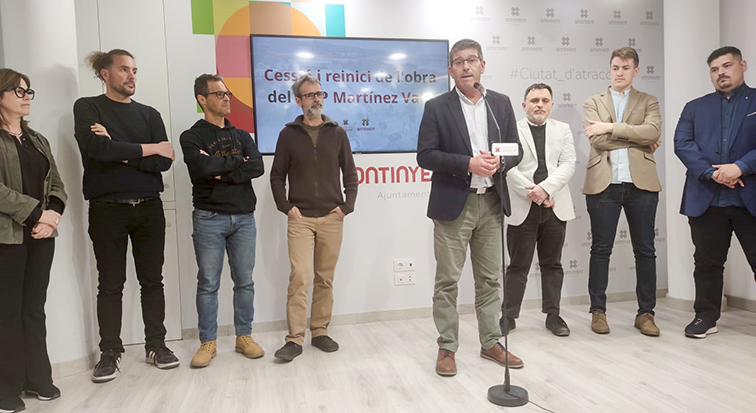 Reinician las obras del CEIP Martínez Valls El Periódico de Ontinyent - Noticias en Ontinyent